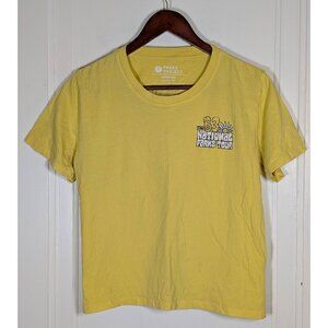 Parks Project Women's Size Medium Yellow '63 National Tour Tee Shirt Hiking